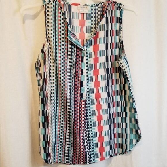 VAN Huesen striped tank top‎ size medium - Picture 1 of 5